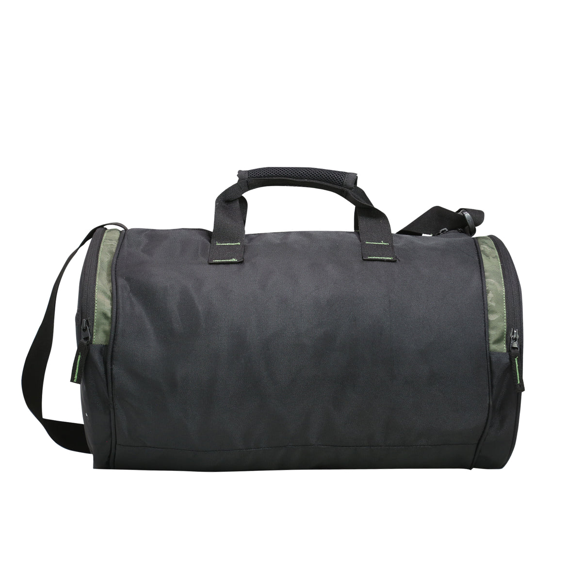 Mike Dual Tone Gym Bag - Camo Green
