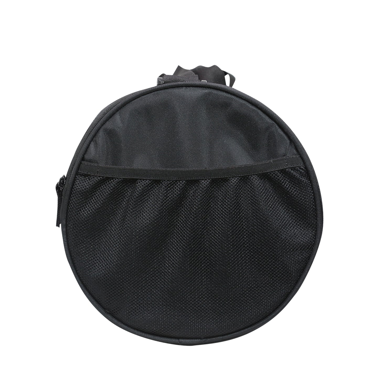 Mike Dual Tone Gym Bag - Black