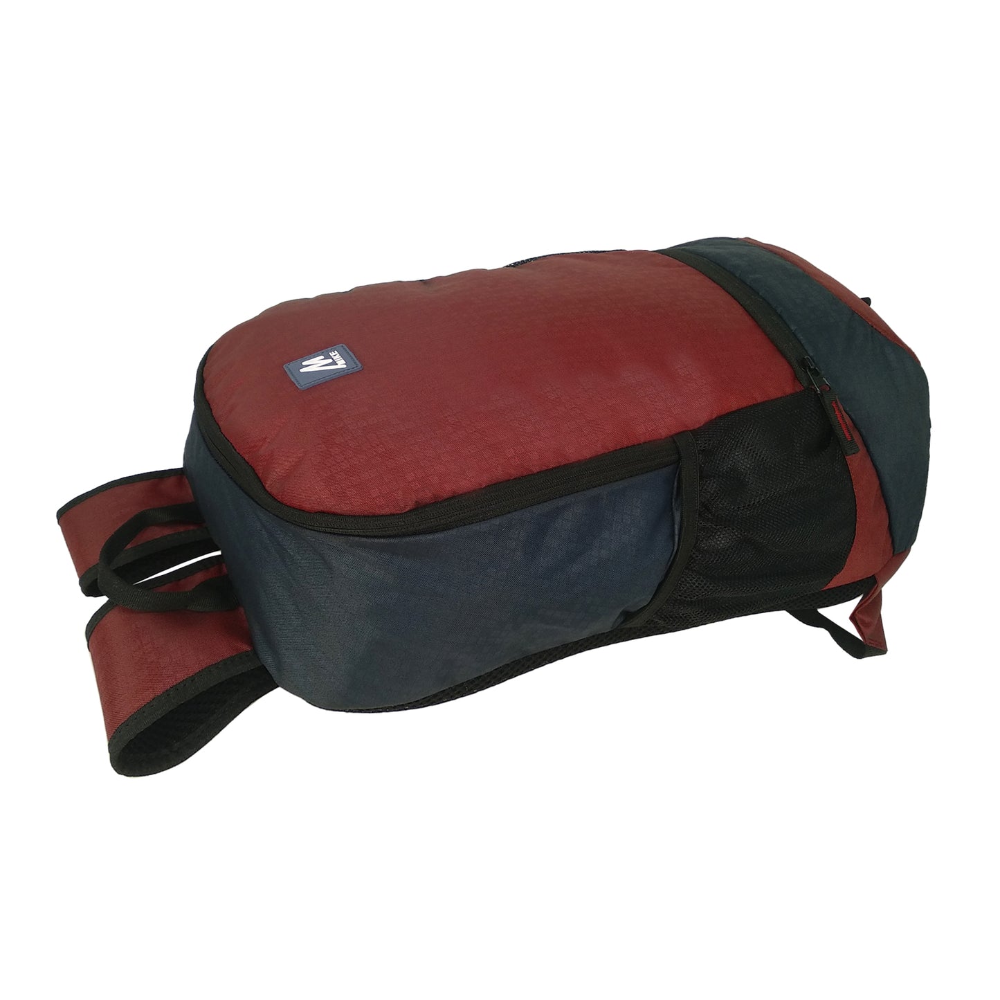 Mike Pixel Casual Backpack - Wine Red