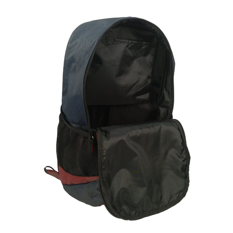 Image of Mike Pixel Casual Backpack - Wine Red