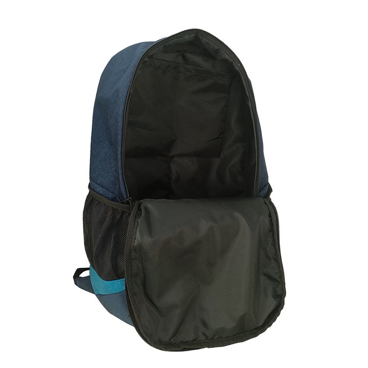 Mike Pixel Casual Backpack - Teal Blue