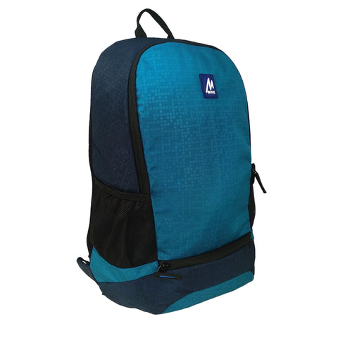 Image of Mike Pixel Casual Backpack - Blue