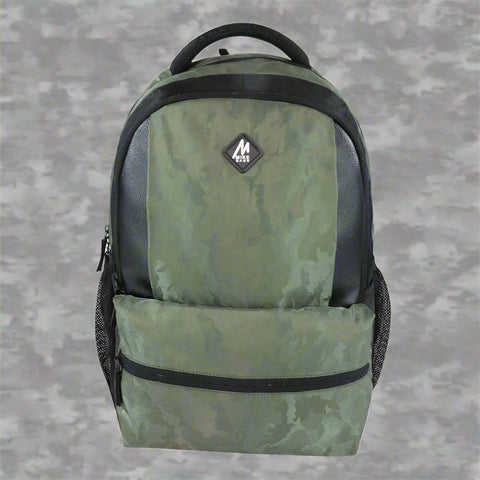 Image of Mike Sedan Backpack- Camo Olive Green