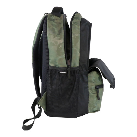Mike Sedan Backpack- Camo Olive Green