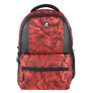 Mike Sedan Backpack- Camo Red