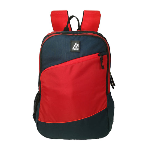 Image of Mike Campus Backpack - Blue & Red