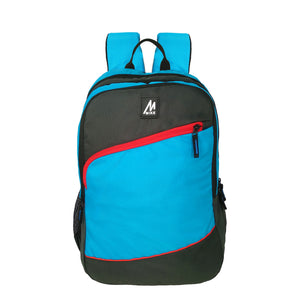 Mike Campus Backpack - Light Blue & Black
