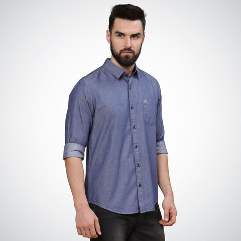 Image of Mike Club Navy Blue Shirt