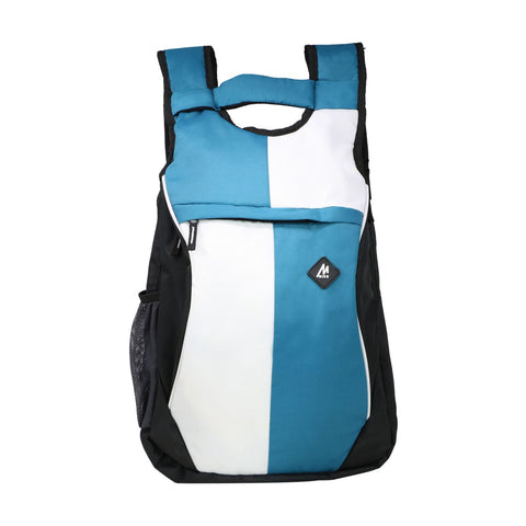 Image of Mike Multi purpose Laptop Backpack - White & Indigo