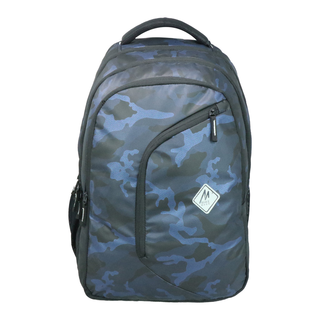 Mike Terminator Laptop Backpack - Black & Blue
