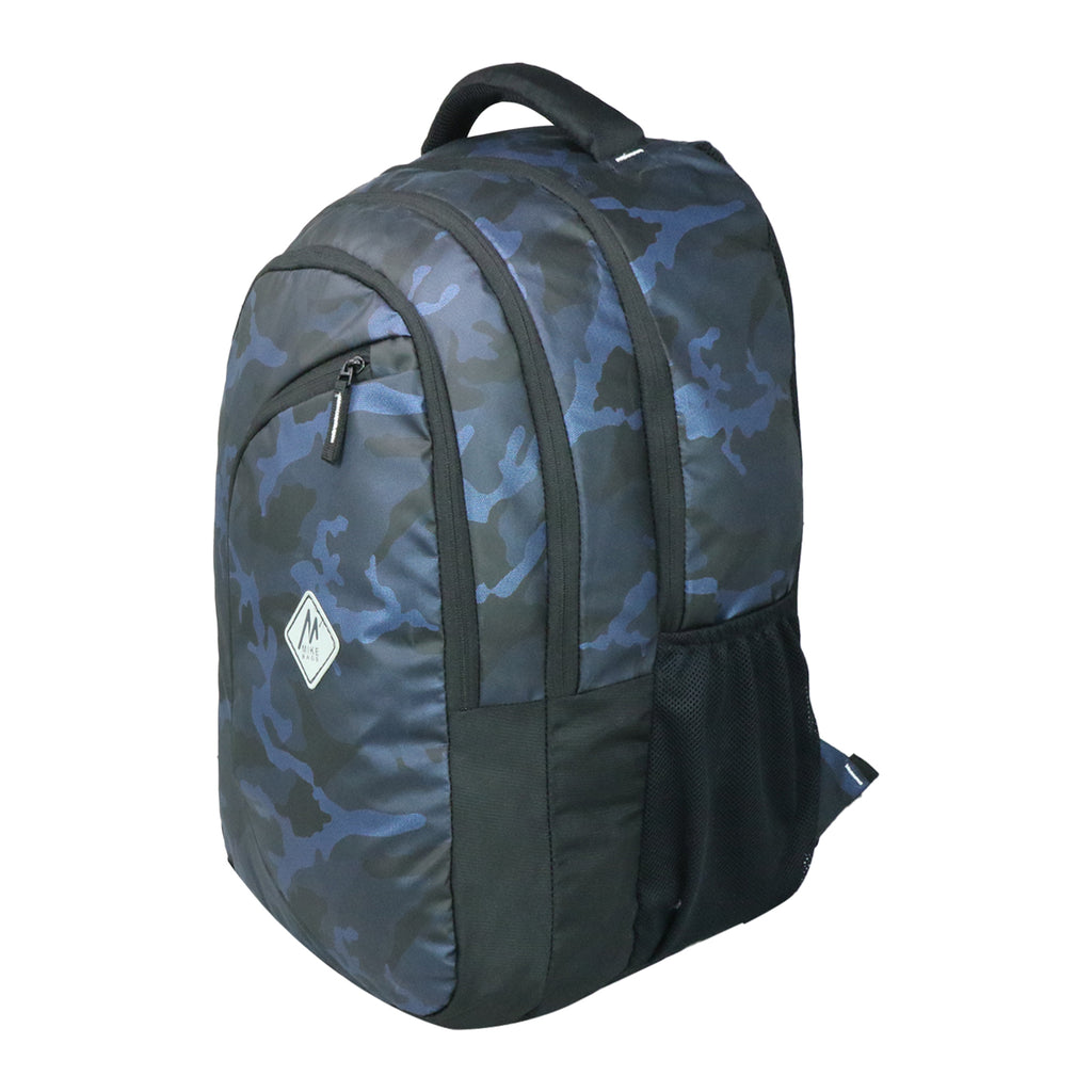 Mike Terminator Laptop Backpack - Black & Blue