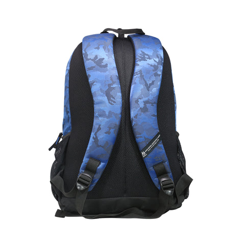 Mike Cosmo Casual Backpack - Camo Blue