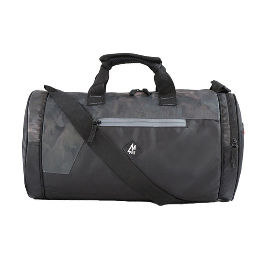 Mike Dual Tone Gym Bag - Grey