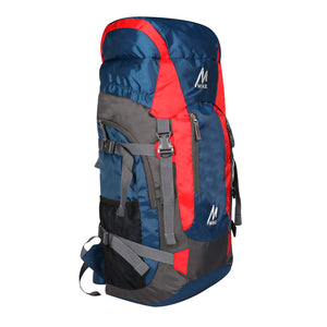 MIKE 43L Hiking Backpack-Red and Blue
