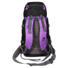 Image of MIKE 65L Hiking Backpack- Purple and Black