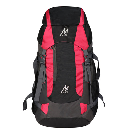 MIKE 43L Hiking Backpack - Pink and Black