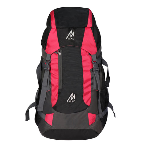 Mike 65 L Hiking Bag - Pink and Black