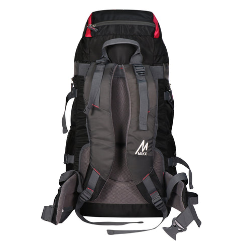 MIKE 65L Hiking Backpack- Pink and Black