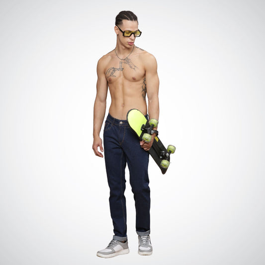 Mike Club -Denim Bottom - Blue Jeans