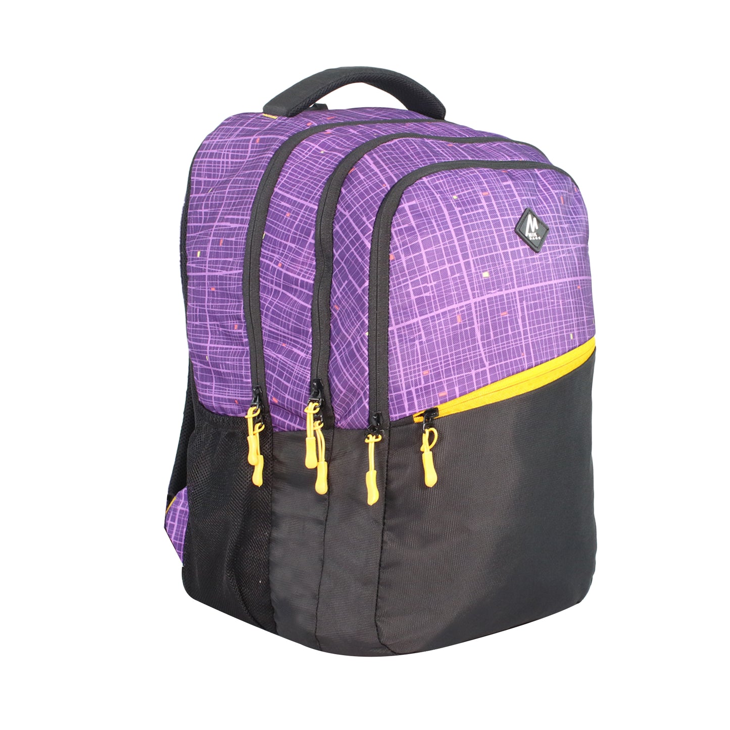 Mike Razor Laptop Backpack with rain cover - Purple