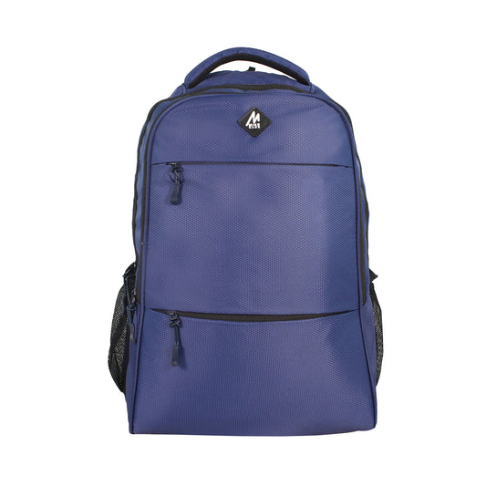 Mike Trident Laptop Backpack - Navy Blue