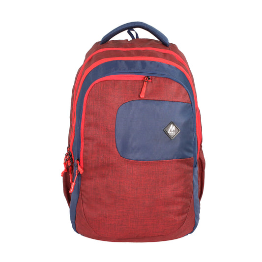 Mike Verna Laptop Backpack - Maroon & Blue