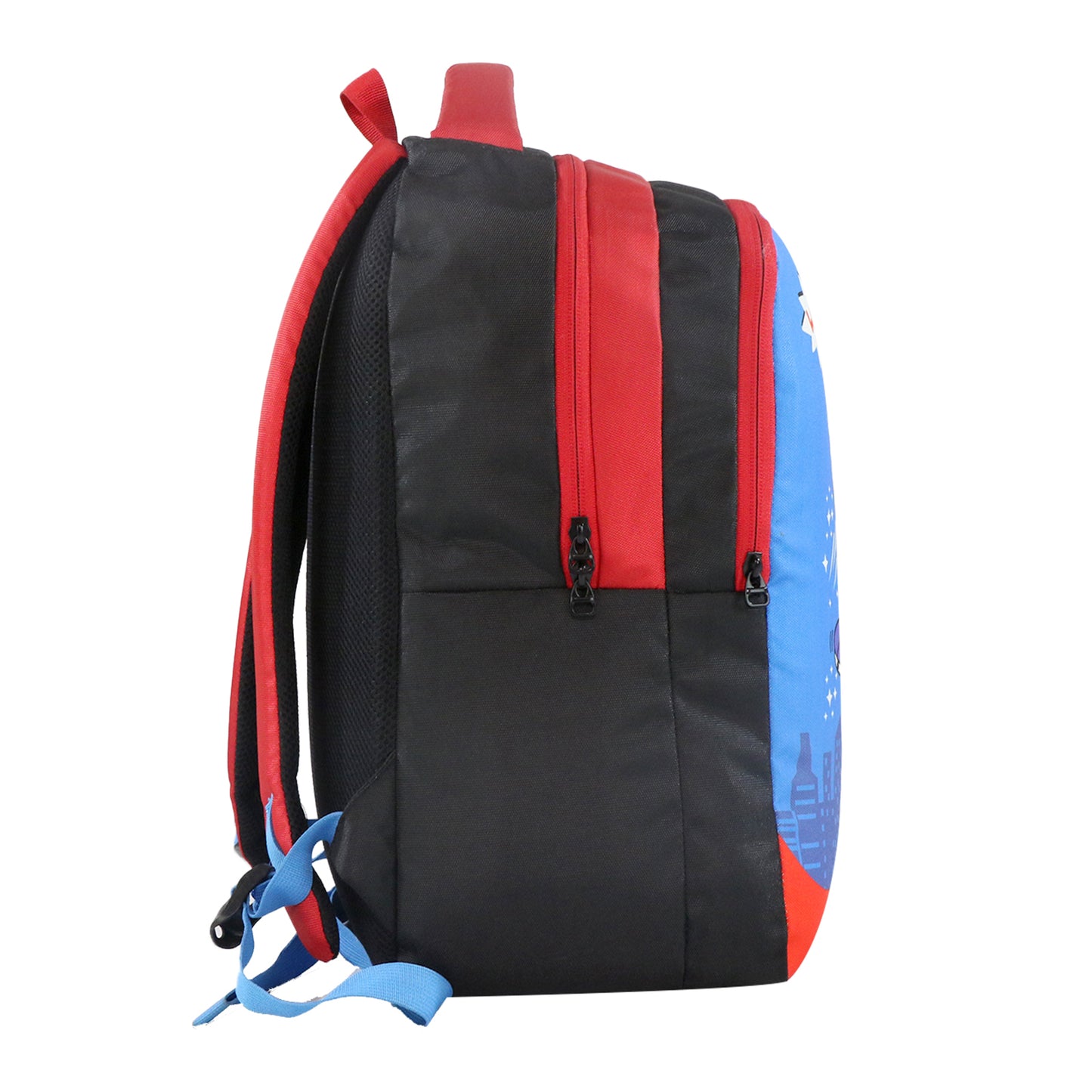 Mike Preschool Backpack Super Teddy - Blue