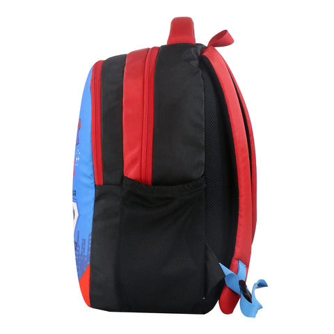 Mike Preschool Backpack Super Teddy - Blue