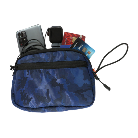 Image of MIKE BAGS Multipurpose Pouch -Blue