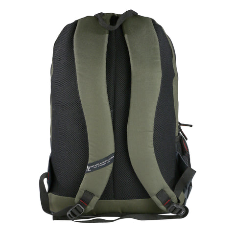 Image of Mike Campus Backpack Olive Green & Grey