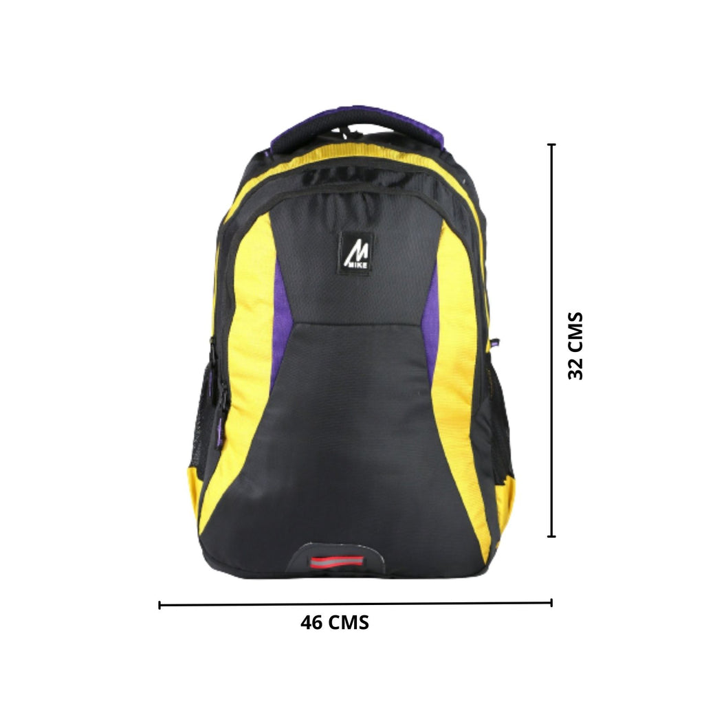 Mike classic college backpack - yellow-black