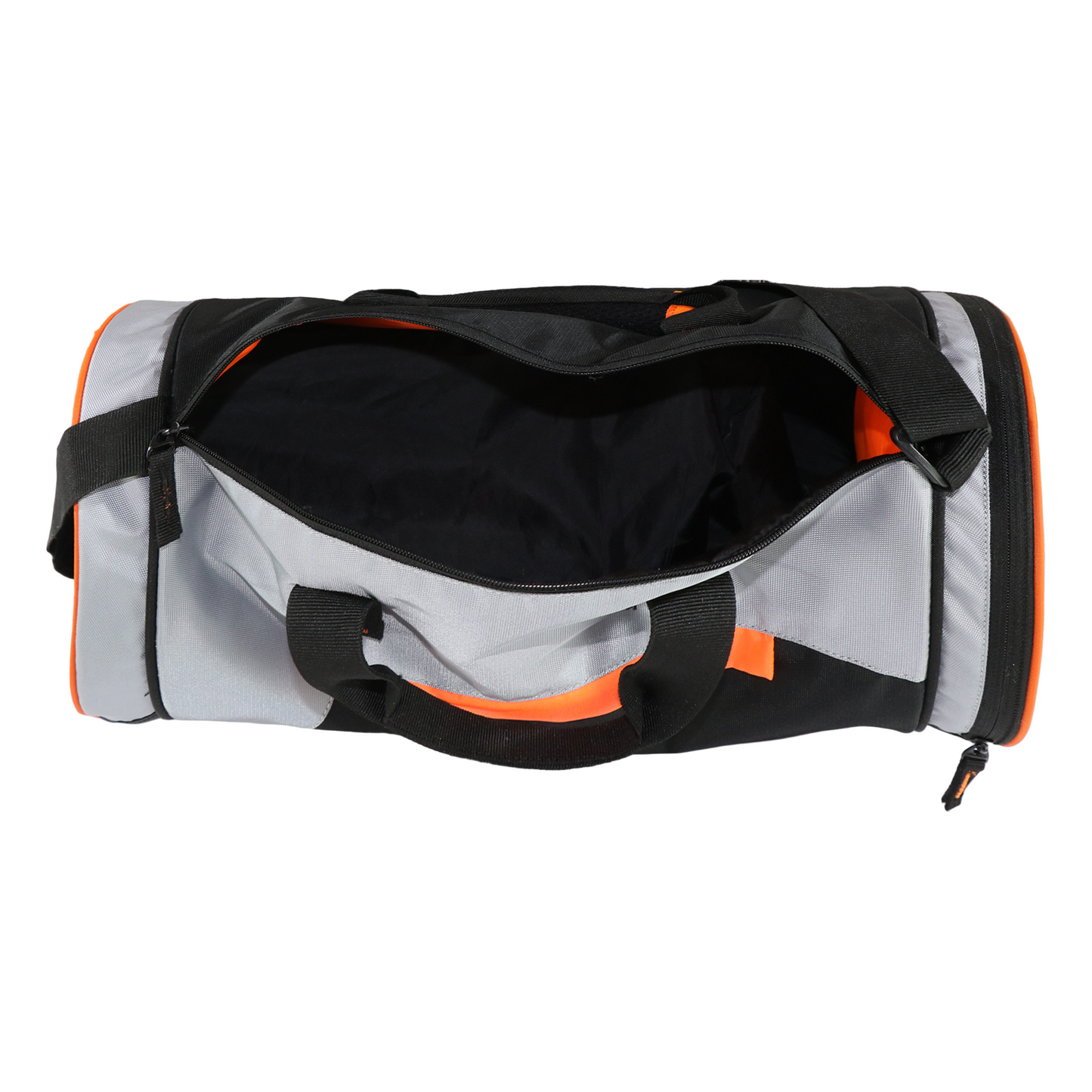 Mike Dual Tone Pro Gym Bag with shoe Compartment  - White