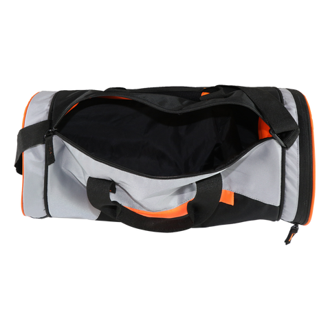 Image of Mike Dual Tone Pro Gym Bag with shoe Compartment  - White