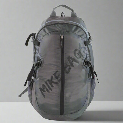 Image of Mike Enticer Trekking Backpack - Black Bag with Black Zip