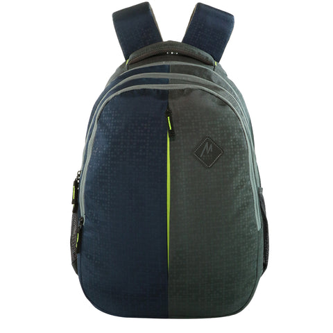 Image of Mike Jupiter Backpacks - Navy Blue & grey