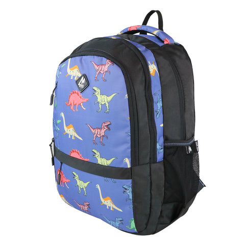 Mike Rage Dino Backpack- Blue