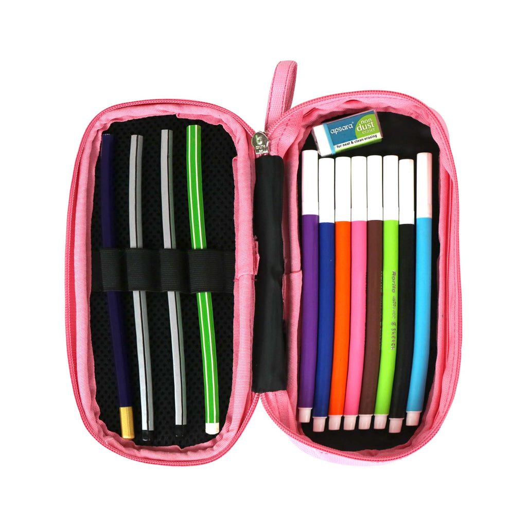 Smily Kiddos Zipper Pencil Pouch Unicorn Light - Pink