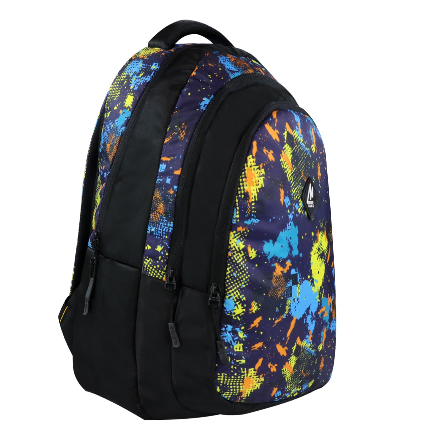 Mike Trio 17L School Backpack for Boys & Girls - Multicolor