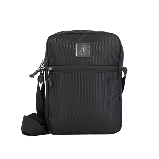 Mike Aster Messenger Bag - Black