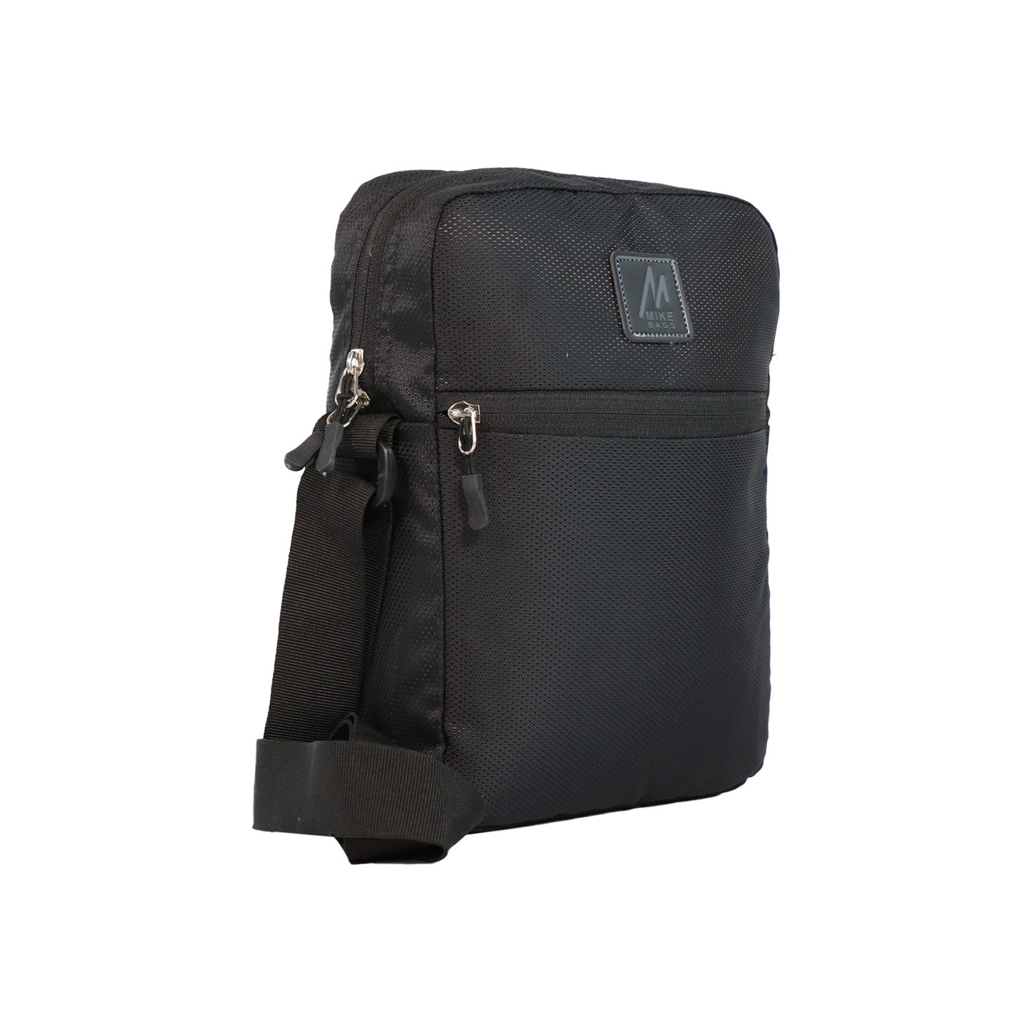 Mike Aster Messenger Bag - Black