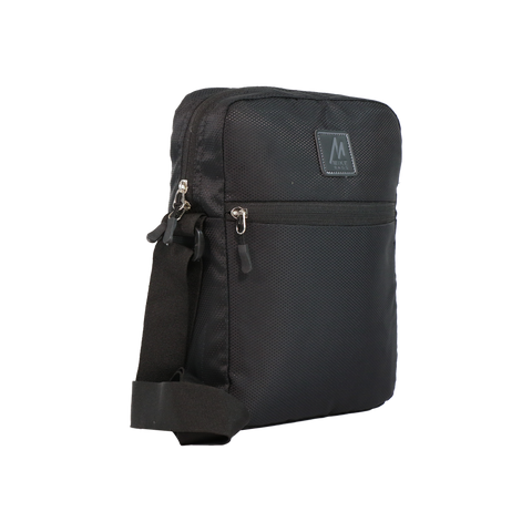 Image of Mike Aster Messenger Bag - Black