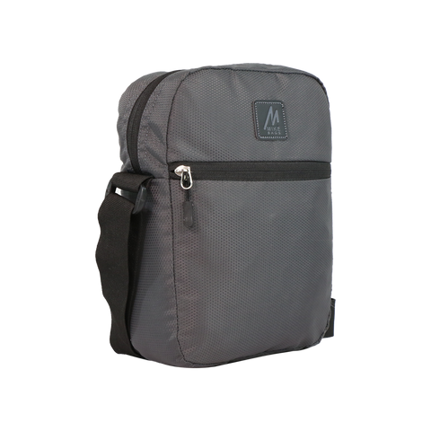 Image of Mike Aster Messenger Bag - Grey