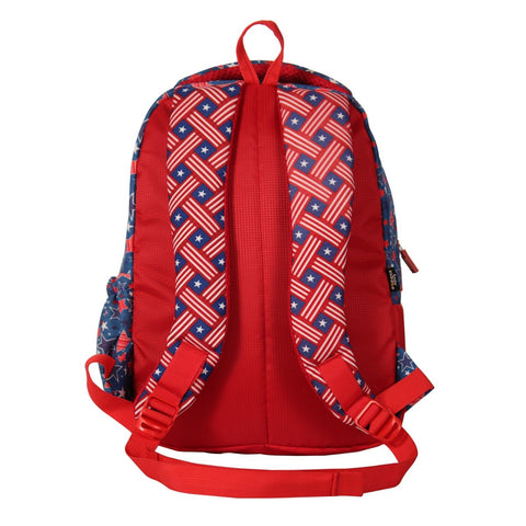 Smily kiddos American Hero Blue Backpack