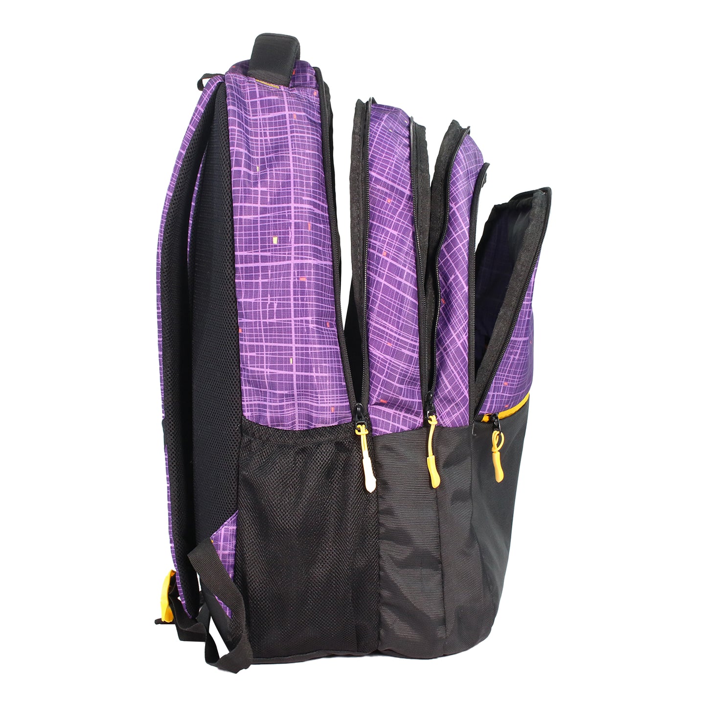 Mike Razor Laptop Backpack with rain cover - Purple