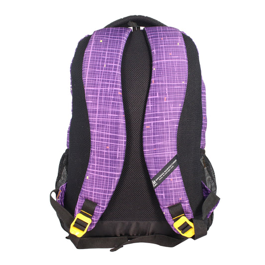 Mike Razor Laptop Backpack with rain cover - Purple