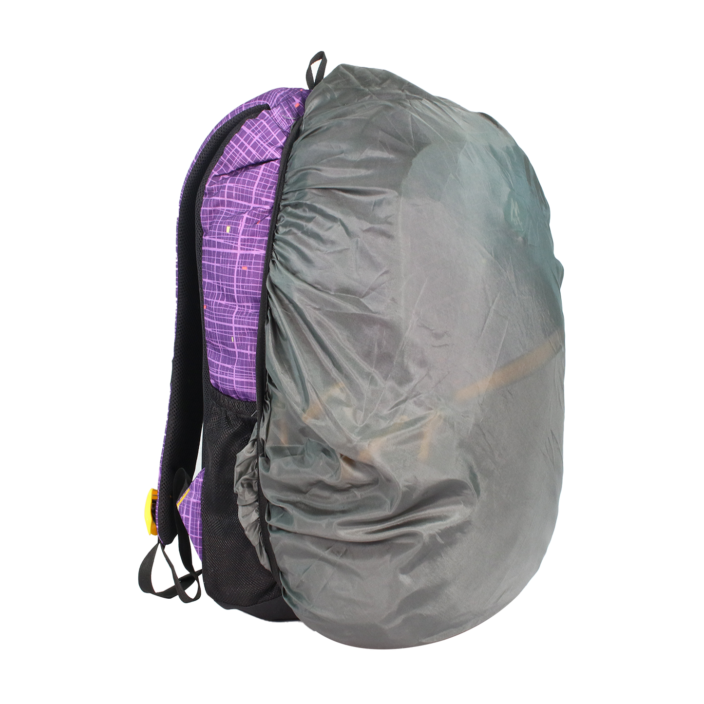 Mike Razor Laptop Backpack with rain cover - Purple