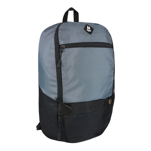 Image of Mike Maxim Backpack -Grey with Black Zip