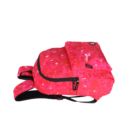 Image of Mike Day Pack Lite-Geometric Print Pink