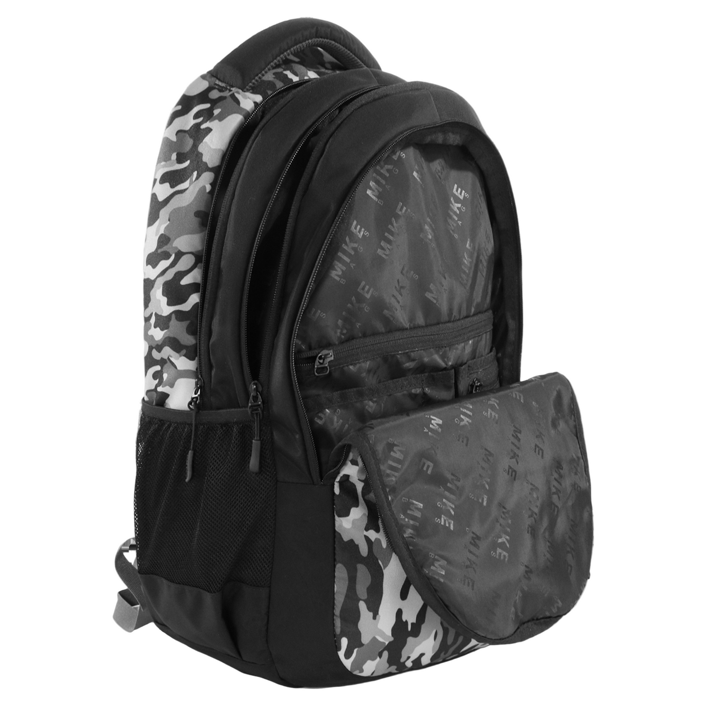 Mike Juno 36L School Backpack for Boys & Girls - Grey