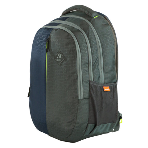 Image of Mike Jupiter Backpacks - Navy Blue & grey